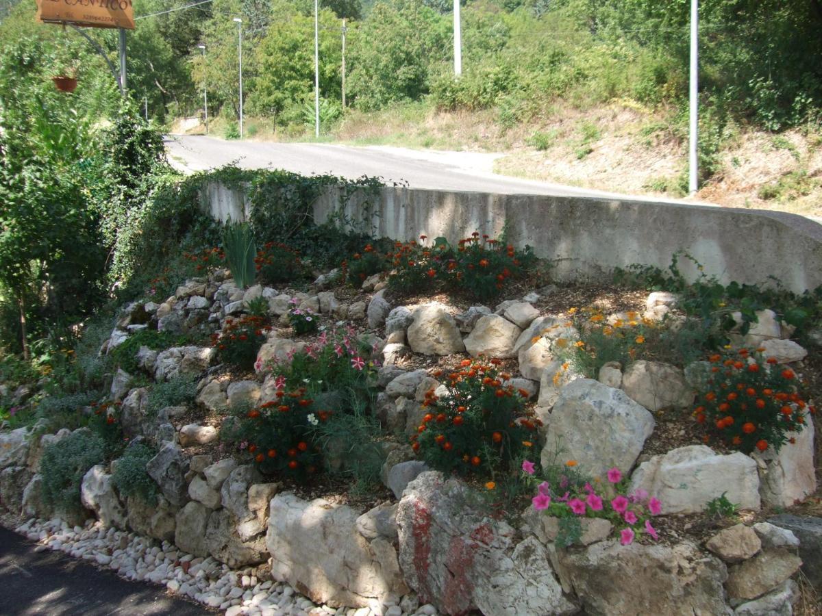 B&B Il Cantico Greccio Bagian luar foto
