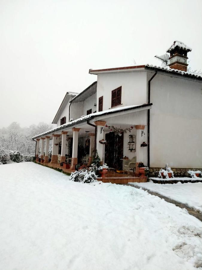 B&B Il Cantico Greccio Bagian luar foto